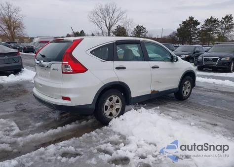2015 Honda Cr-V Lx z USA, uszkodzony, nr VIN 5J6RM4H3XFL007878